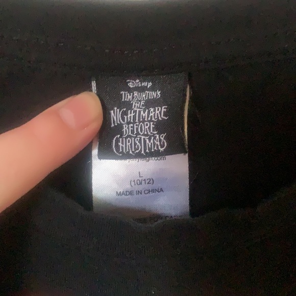 Girls jack skellington long sleeve shirt - Picture 2 of 2